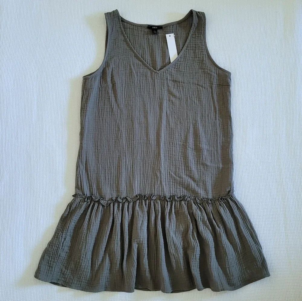 ✨️HP✨️ DREW Sage Colored Tank Dress - NWT